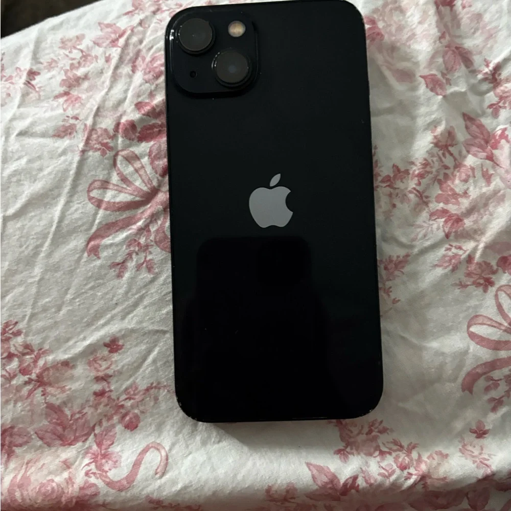 Apple Smartphone with Black Frame